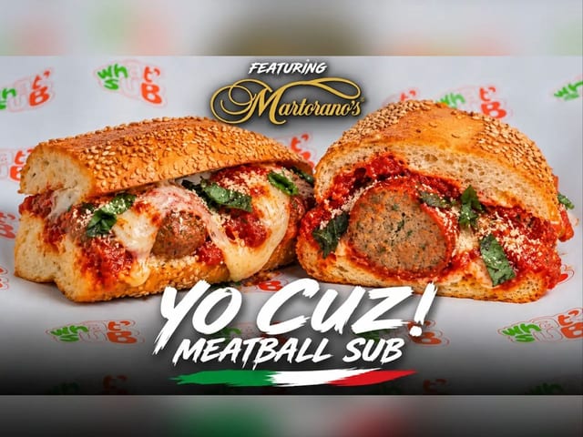 Yo Cuz! Meatball Sub.