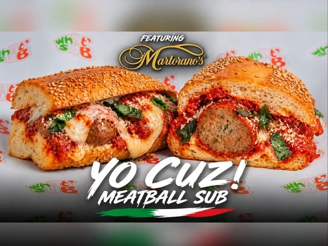 Yo Cuz! Meatball Sub.